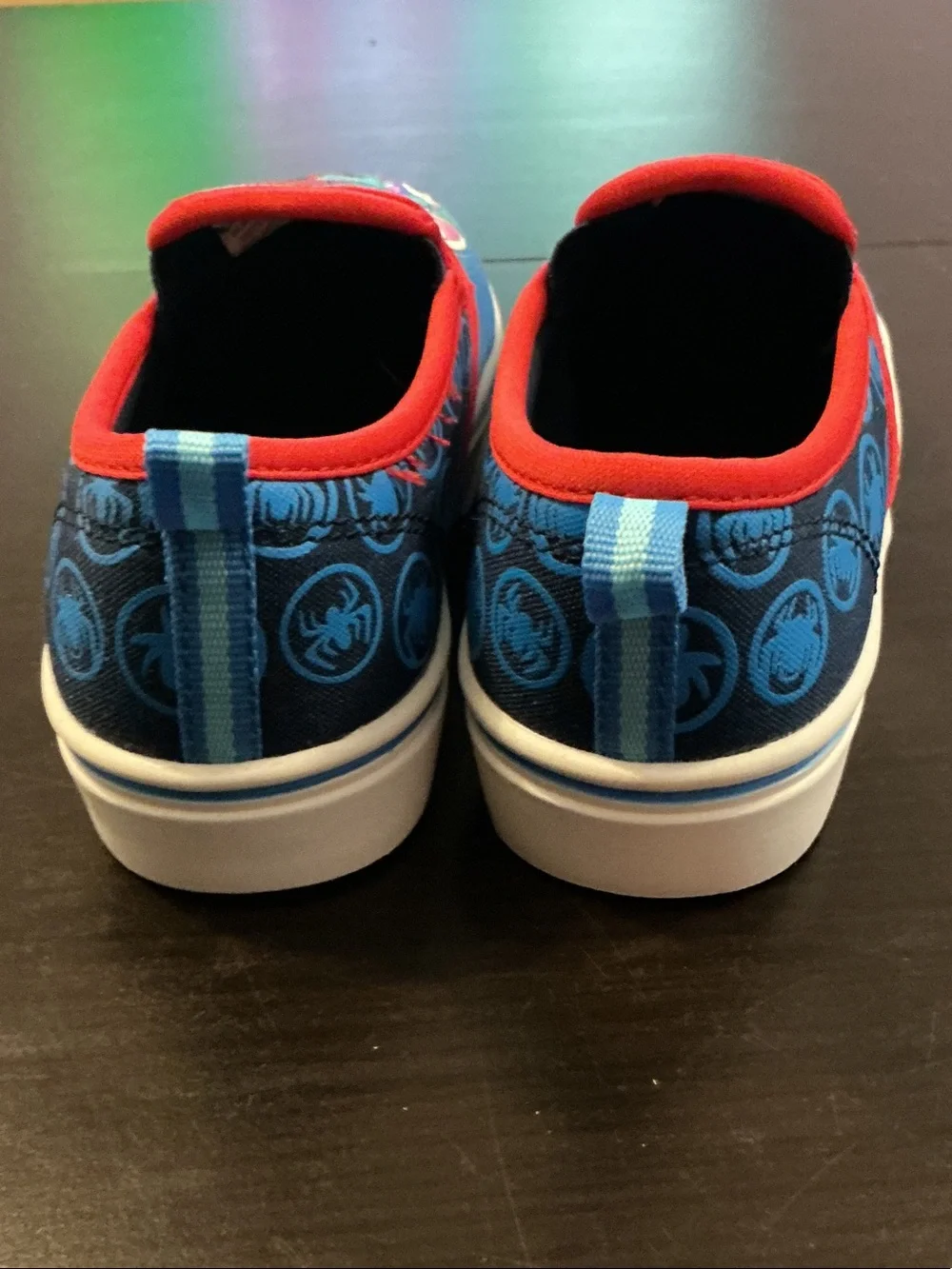 Marvel Kids Spider-Man Slip-On Sneakers - Blue & Red
